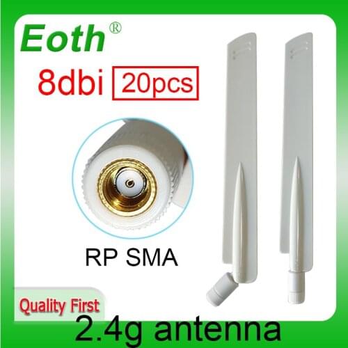 20pcs wifi antenna antena 2.4g cellular booster car para modem sma hf telephone longo alcance signal router lte gsm wi-fi carro