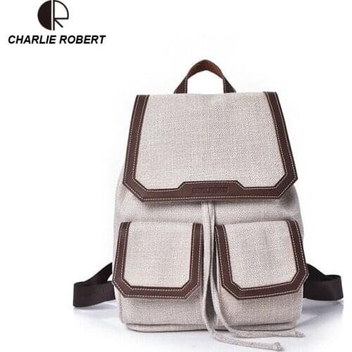 Женские рюкзаки с ручками CHARLIE ROBERT China At AliExpress