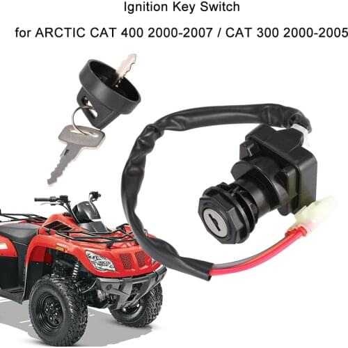 Ignition Key Switch for ARCTIC CAT 400 2000-2007 / CAT 300 2000-2005