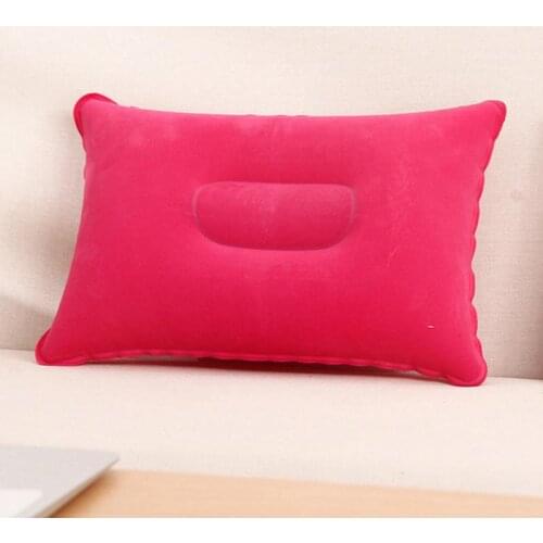 Inflatable Travel Air Pillow Camping Sleeping Portable Random Tourist Camping Thick Planting Rectangular Inflatable Pillow Toys