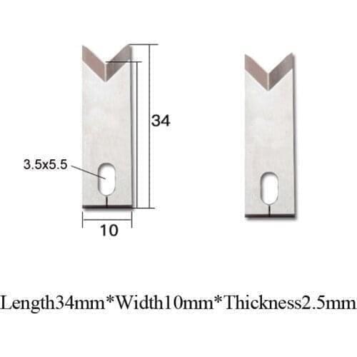 V type Blade Knife for 320 Model Type Cable Cutting Peeling Machine Wire Stripping Machine Series