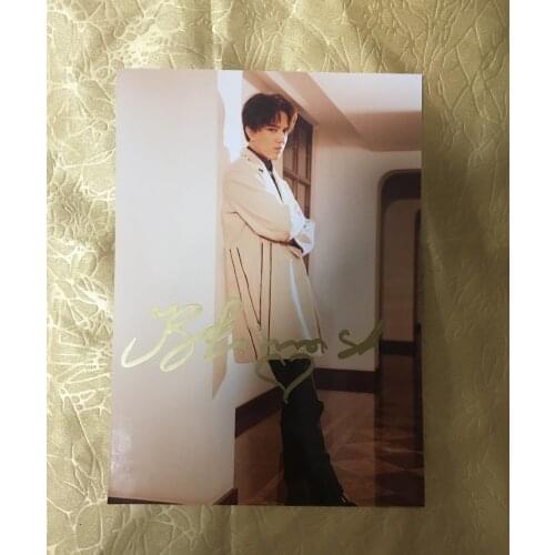 Hand signed iD Dimash Kudaibergen autographed photo 5*7 free ship autograph 022020E