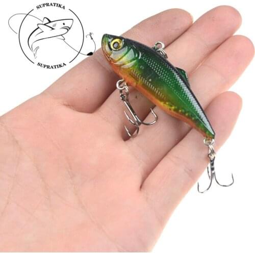 3D Eyes Anti-Corrosion Bionic Plastic Fishing Lure Artificial VIB Sinking Wobblers 6cm/11g High Quality Fishing Lure Hard Bait