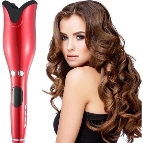 Multi-Function LCD Curling Iron Professional Hair Curler Hair Styling Tool Curly Waver Wand Automatic Rotating Magic Air Curlers