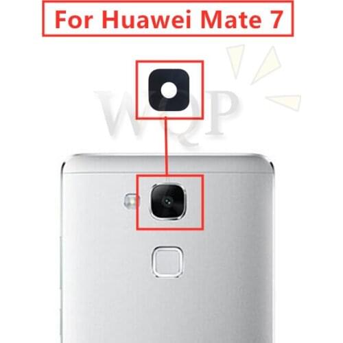 2pcs for Huawei Mate 7 Camera Glass Lens Back Rear Camera Glass Lens Replacement Repair Spare Parts with Glue