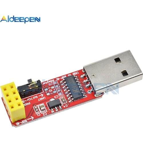 USB to ESP8266 ESP-01 ESP-01S Wi-Fi Adapter Module With CH340G Driver Integrated Circuits Wireless Wifi Module for Arduino