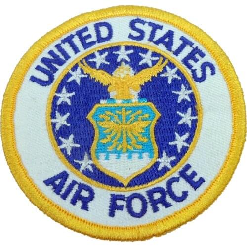 US UNITED STATES AIR FORCE Embroidered Patch 3.0" BADGE JACKET MILITARY PATCH INSIGNIA