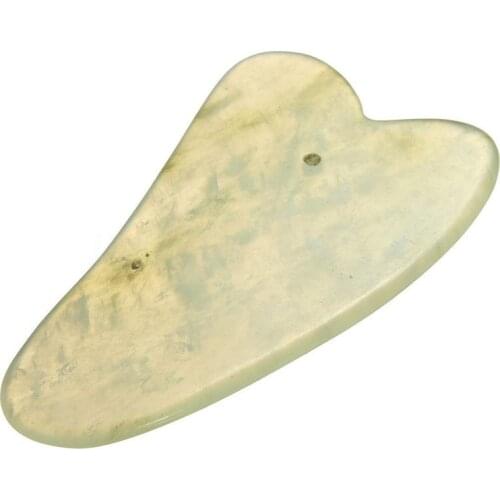 1Pcs Gua Sha Facial Massage Chinese Medicine Natural Jade Board Scraping Tool