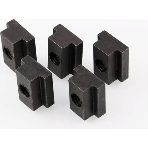 5*Bolt Dropper Bed Rail Cleat T-Slot Nuts Bed Deck Rail Accessories & Tie Down with 3/8-16 Screw Thread for Toyota Tacoma Tundra