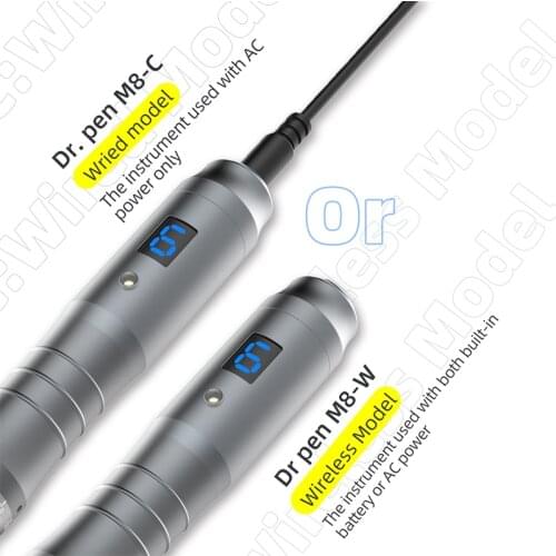 Dr.pen M8-W Wireless Electric Microneedling Dermapen with 10pcs Needle Cartridge