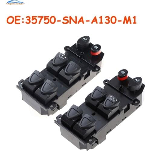 For Honda Civic 2006-2010 New Car Power Lifer Window Master Switch 35750-SNA-A130-M1 35750SNAA130M1 35750-SNV-H51