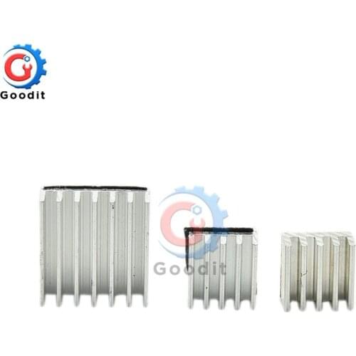 3Pcs/Lot Heatsink Cooler Pure Aluminum Heat Sink Set Kit Radiator For Cooling Raspberry Pi 2 B