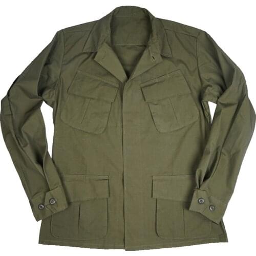 TCU Jacket Military Uniform American Tactical 3 Generations Vietnam War Retro WW2 US Army Coat Outdoor Army Green