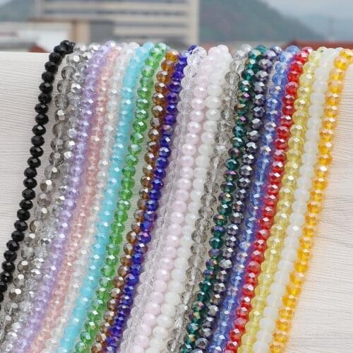 Mix Color 70Pcs 8mm High Quality Austria faceted Crystal Glass Beads Loose Spacer Round Beads For Diy Garment Sewing Supplies