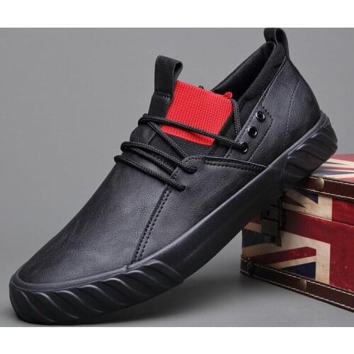 2021 Autumn New Mens Leather Shoes Casual Driving Shoes Male Loafer Soft Moccasin Fashion Men Wear-resisting Sneakers Men Shoes
