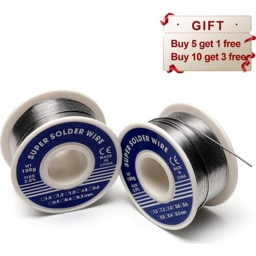 1MM 0.8mm 1.0mm 20g 50g 100g portable solder wire solder pen silver mobile phone instrument repair tool