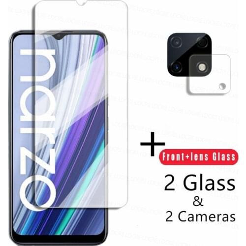 Clear Glass For Realme Narzo 30A Screen Protector Film For Realme Narzo 30A Tempered Glass Protective Phone Film For Narzo 30A