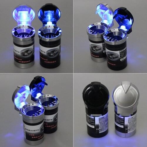 Tinbelt lamp ashtray truck-mounted high-brightness LED truck-mounted ashtray insurance gift DM-033