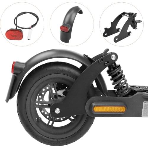 V2 Rear Suspension Rear Shock Absorber with Mudguard and Tailight for Xiaomi M365 1S Pro Pro2 Electric Scooter Absorption Parts