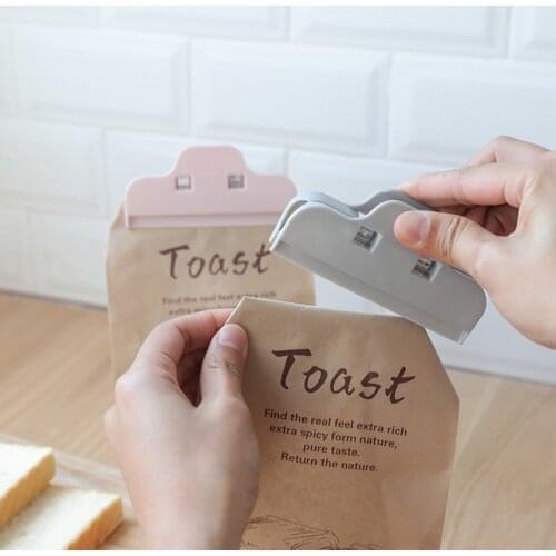 1/3PCS Househould Food Snack Storage Seal Sealing Bag Clips Sealer Clamp Food Bag Clips Kitchen Tool Home Food Close Clip