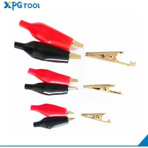 1PC Crocodile clip/ Nickel plating Fish Clip Battery Clip Small Alligator clip Environmental protection Spot Wiring test clips