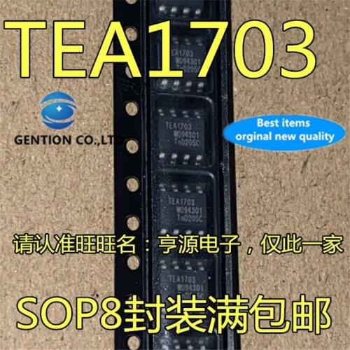 10Pcs TEA1703 TEA1703T SOP8 in stock 100% new and original