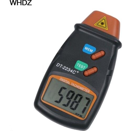 2017 Digital Laser Photo Tachometer Pocket Reflective Mark Microcomputer Non Contact Range 2.5-99.999 RPM Tester Tools