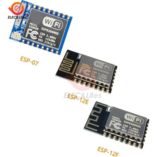 3.3V ESP-07 ESP-12E ESP-12F (replace ESP-12) ESP8266 Remote Serial Port WIFI Wireless Transceiver Module Smart Housing System