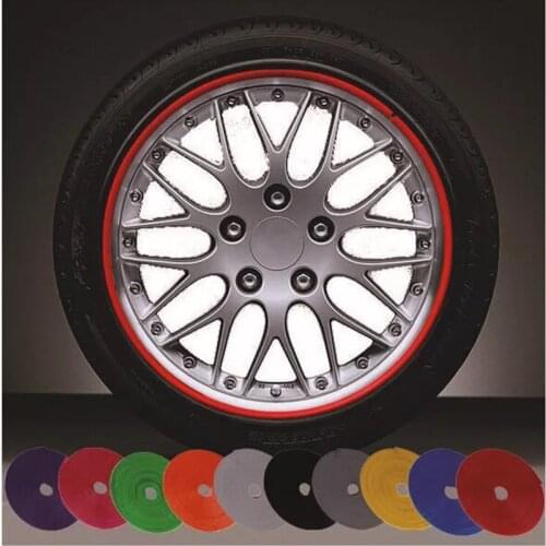 8 m car wheel protection wheel sticker decorative strip rim / tire protection care cover drop boat car shape modification