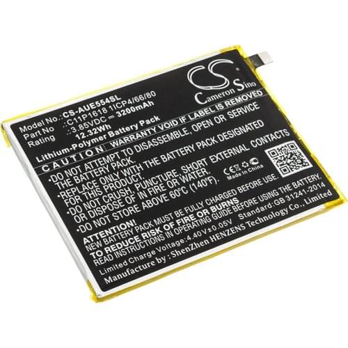 Cameron sino battery for Asus ZE554KL, ZenFone 4,C11P1618 1ICP4/66/80