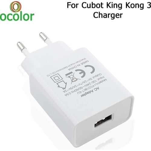Ocolor For Cubot King Kong 3 Charger Adapter Plug Charging Head Replacement For Cubot King Kong 3 Phone USB Charger Head