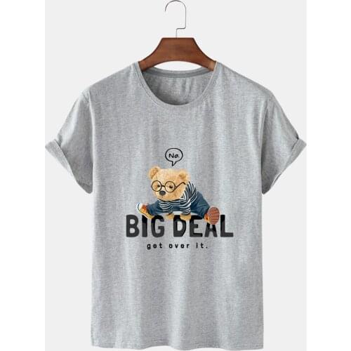 Fashion Cartoon Print Womens Short Sleeve T-Shirt Summer Womens Short Sleeve O Collar Casual T-Shirt Womens T-Shirt Top