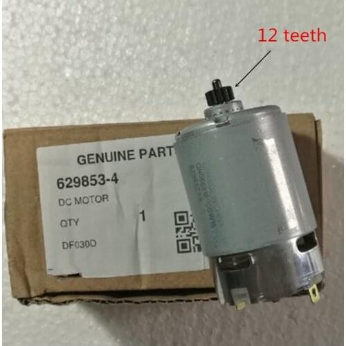 12 teeth Motor DC 10.8V Genuine Parts Set For MAKITA DF330DWE 629853-4 DF030DWE DF030D DF330D DF030DZ DF030Z DF330DZ