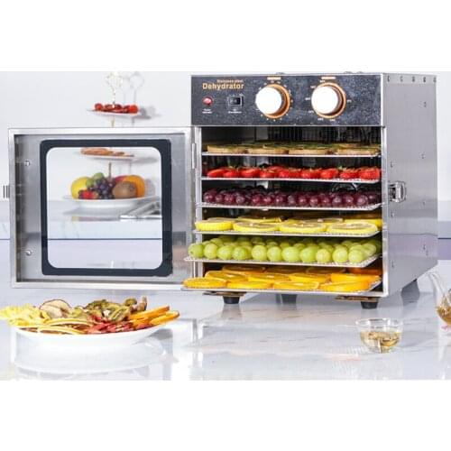 6-layer stainless steel dryer edrefon dry food Food dehydration dryer fruit vegetables Meat food Dryer