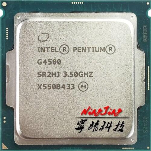 Intel Celeron G4500 3.5 GHz Dual-Core Dual-Thread 51W CPU Processor LGA 1151