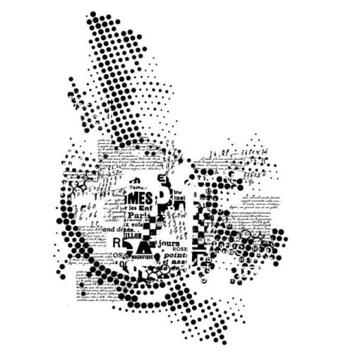 Words Background Transparent Stamp/ Clear Stamps /Set for DIY Scrapbooking Photo Album Decoration Supplies M1408