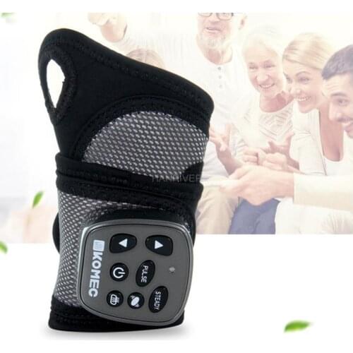 Relaxation Treatments Wrist Massager Electric Heating Hot Compress Wrist Heating Brace Massager US Plug 100-240V