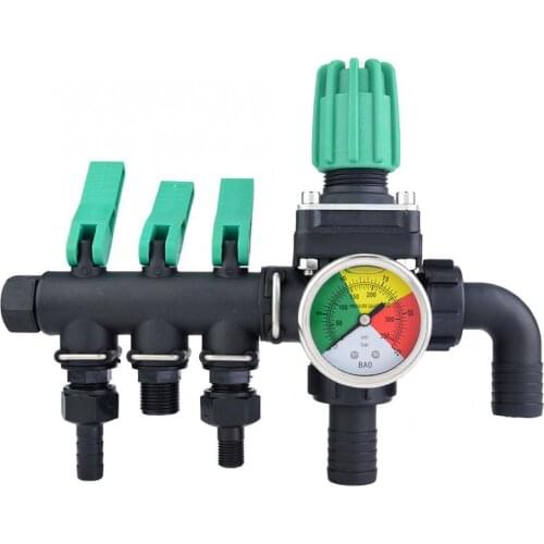 Agricultural Sprayer Control Shut Off Valve 3 Way Water Splitter Pipe Ball Valve Electric Magnetic Valve Actuator Ball Valve