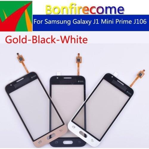 10pcs\lot For Samsung Galaxy J1 Mini Prime J106 J106H J106F J106B J106M SM-J106F Touch Screen panel Digitizer Glass Touchscreen