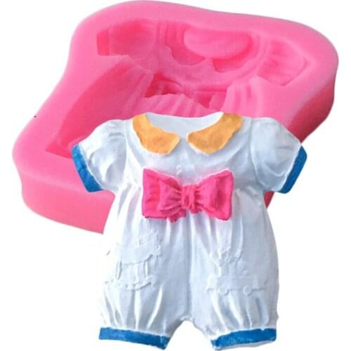 DIY Baby clothes Liquid silicone mold Fondant baking tool cake mould cake decorating tools Valentines Easter