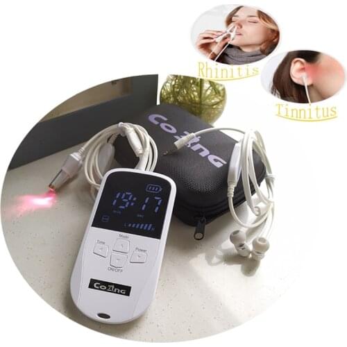 Reduce Drug Addiction Allergic Rhinitis Treatment Portable Intranasal Light Therapy Device Rhinitis Relief Therapy