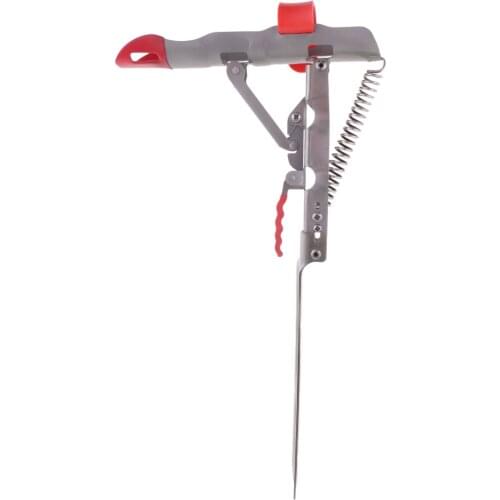 1 Piece Folding Automatic Spring Fishing Rod Pole Bracket Holder Stand Support Rack Fishing Tools