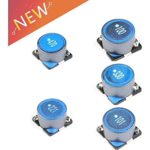 10pcs/lot 12.5*12.5*7.5mm 10uH 33uH 47uH 100uH 220uH SMD Power Inductor SLF12575T PF Chip Inductor