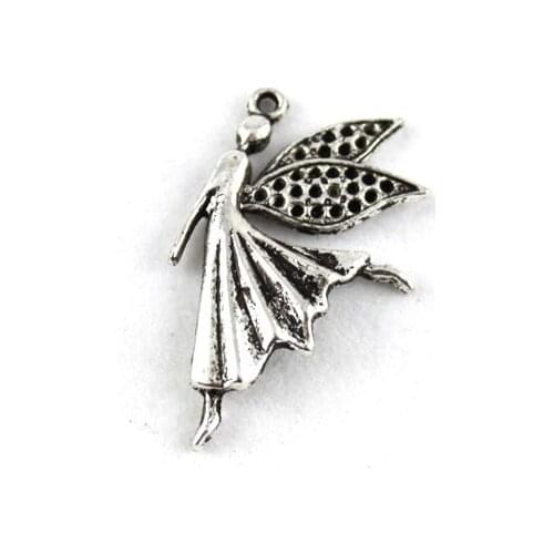 180PCS Tibetan silver fairy charm A12940