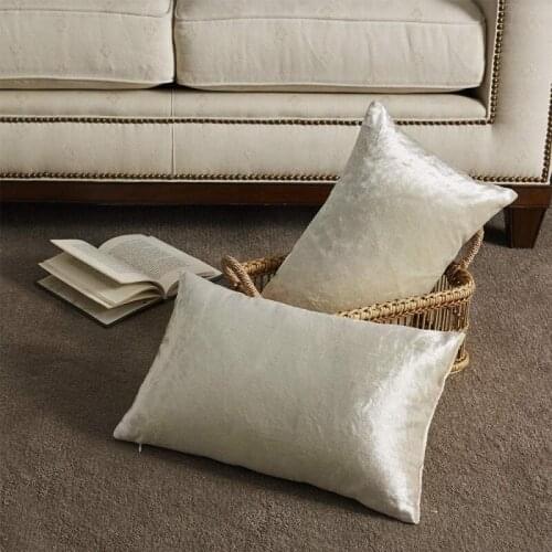 2 Pack Stuffed Pillow Cushions Covers Sofa Bed Living Room Party Decorations Throw Pillows Luxury Velvet Creative Home Supplies