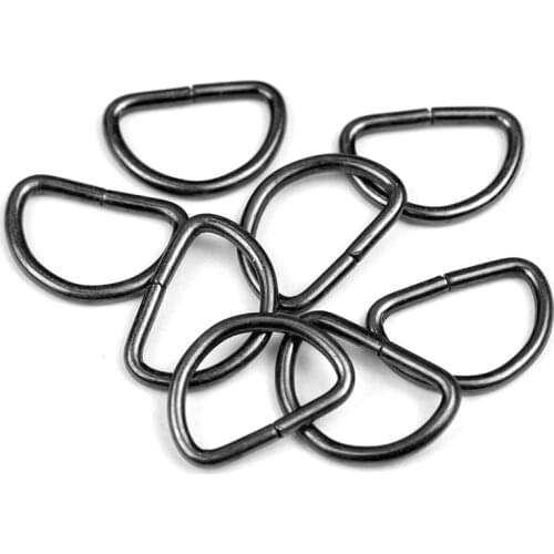 20 pieces/lot) 20mm Metal D-shaped buckle. metal D buckle. D ring. Semicircle button. Bags mountaineering backpack accessories