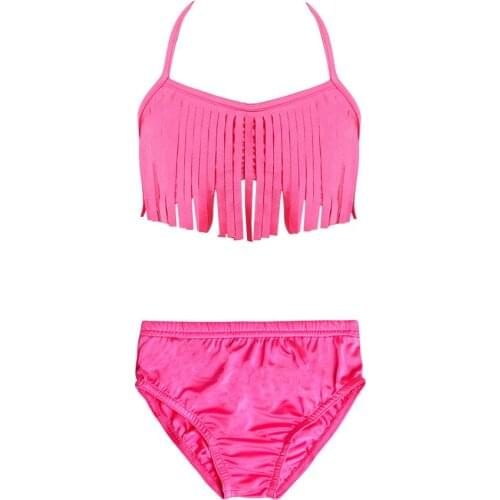 2019 Summer Girl Swimsuit Two Pieces Clothes 3 4 5 6 7 8 9 10 yrs Kids Bikini Swimwear Mermaid Swim Suits Childrens Bathing Set