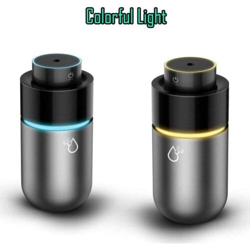 3 In 1 USB Air Humidifier Car Diffuser Car Humidifier USB Essential Oil Diffusers 7 Color LED Lights 200ml Aromatherapy Diffuser