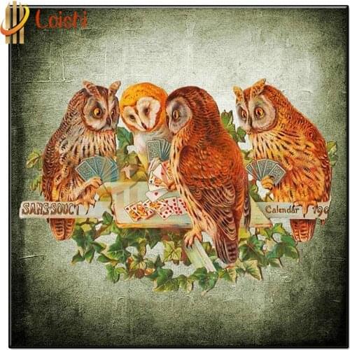 5d diamond mosaic For Living Room Owl Totem Home Decoration animal diamond Painting embroidery mosaic full round square drill