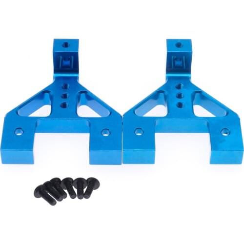 2pcs machined alloy shock tower for ECX 1-12 Barrage 1-18 Temper 1-10 RGT 136100 and FTX Outback crawler parts